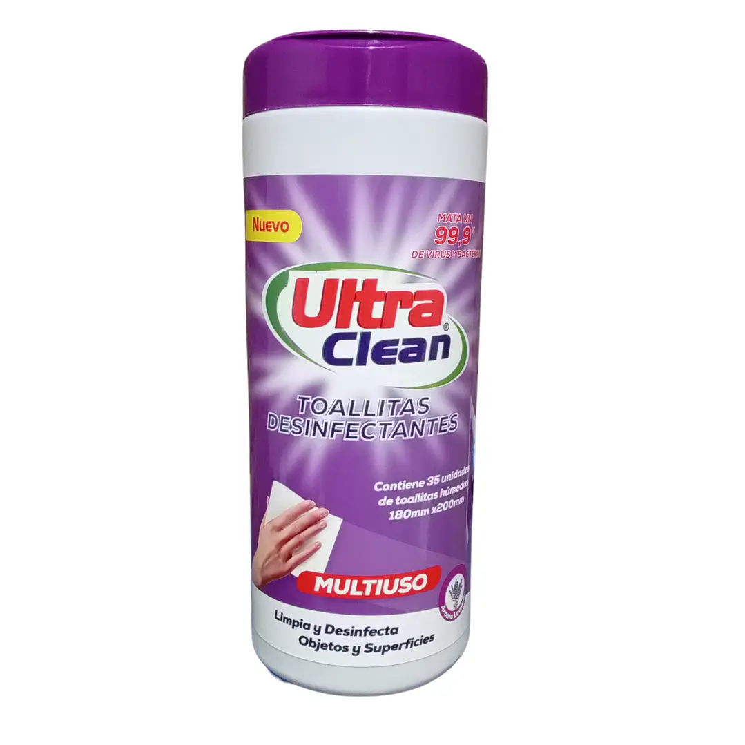 Toallitas Desinfectantes UltraClean