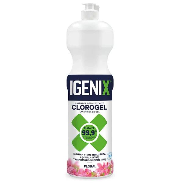 Cloro Gel Igenix Floral 900 ml
