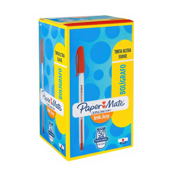 Lapiz Pasta Rojo PaperMate