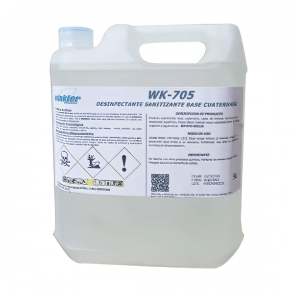 Desinfectante Amonio 5 Lts WINKLER