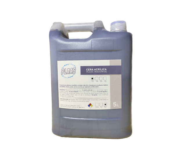 Cera Acrílica Negra 10% 5 Lts. Plaas